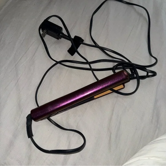 CHI Metallic Purple Flat Iron Hair Straightener - Picture 7 of 8
